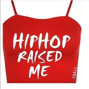 HIP HOP RAISED ME SKINNY TEE